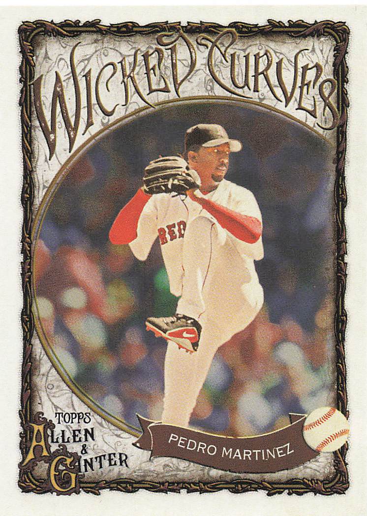 2025 Topps Allen & Ginter Baseball Wicked Curves Pedro Martinez #WC-12