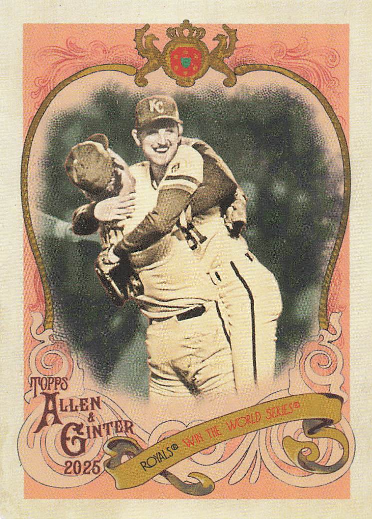 2025 Topps Allen & Ginter Baseball Sweet Victory Bret Saberhagen #SV-37
