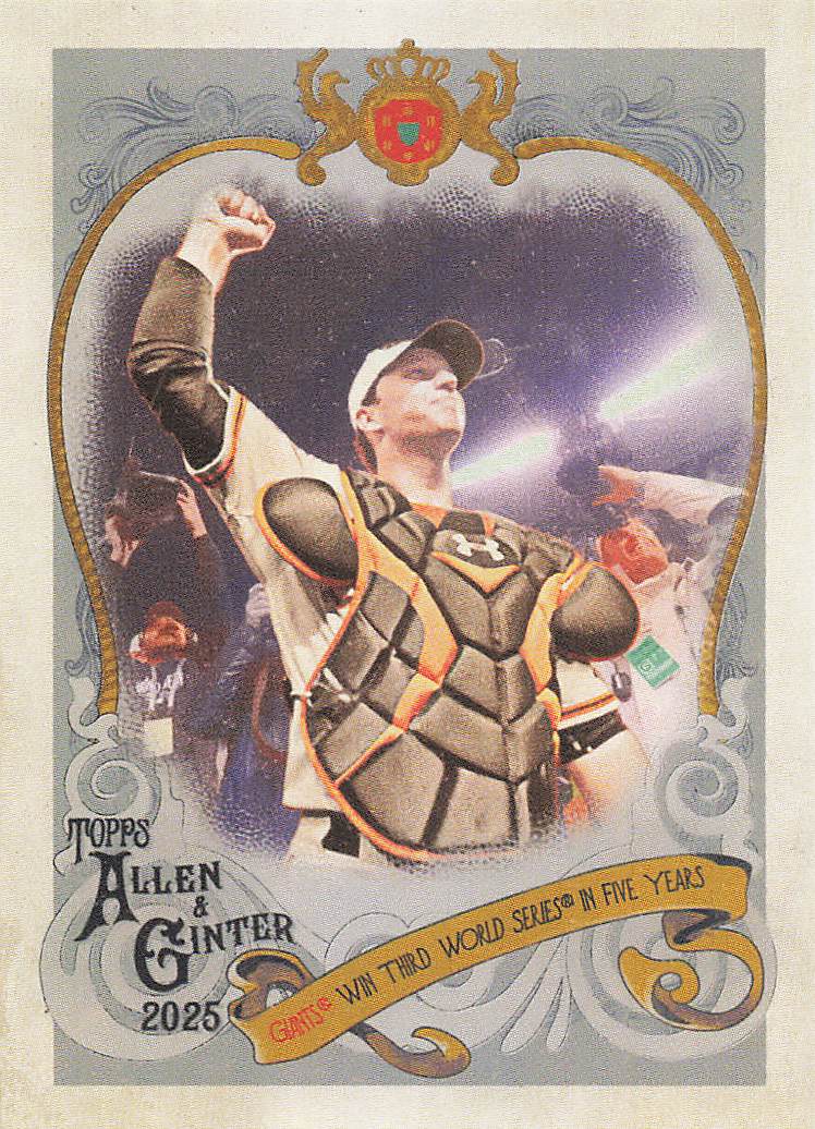 2025 Topps Allen & Ginter Baseball Sweet Victory Buster Posey #SV-9