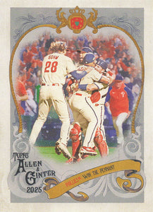2025 Topps Allen & Ginter Baseball Sweet Victory Alec Bohm #SV-4