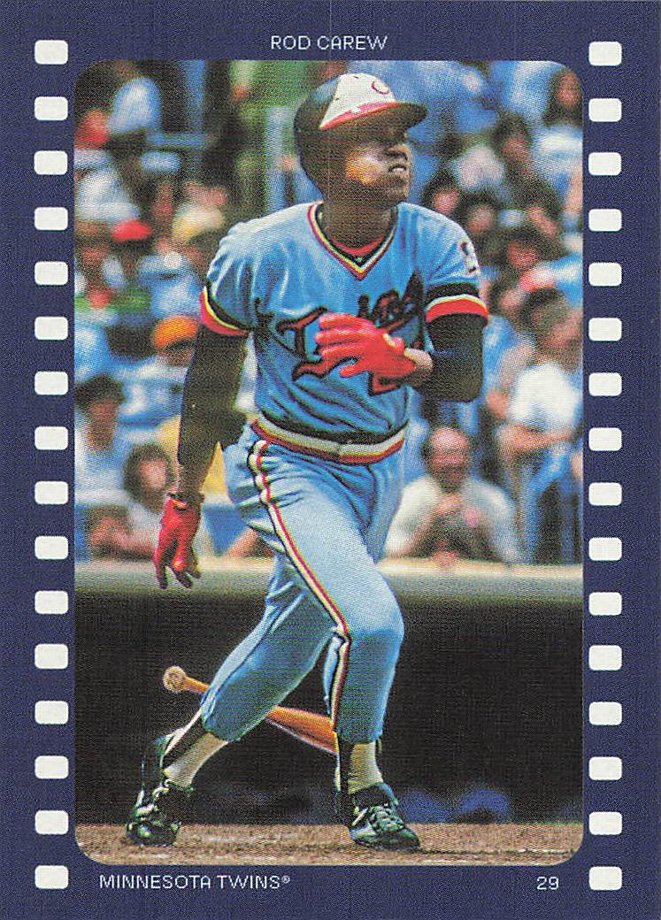 2026 Topps Heritage Baseball Ready, and Action! Rod Carew #RA-RC