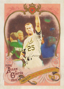 2025 Topps Allen & Ginter Baseball Sweet Victory Mark McGwire #SV-26