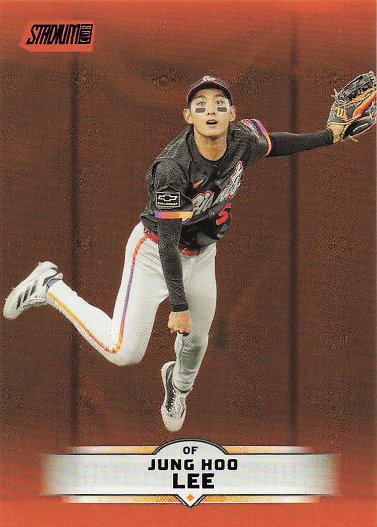 2025 Stadium Club Baseball Bronze Foil Jung Hoo Lee #118