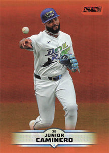 2025 Stadium Club Baseball Bronze Foil Junior Caminero #146