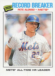 2026 Topps Heritage Baseball Pete Alonso #232