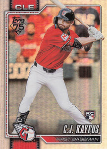 2026 Topps Baseball Rainbow Foil C.J. Kayfus #35