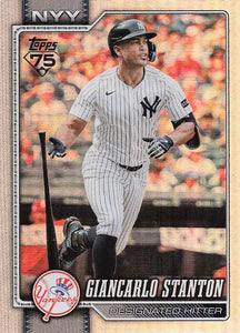 2026 Topps Baseball Rainbow Foil Giancarlo Stanton #341