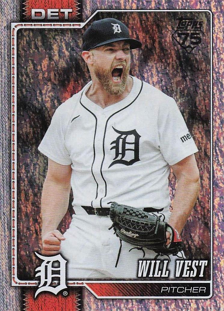 2026 Topps Baseball Sandglitter Will Vest #121