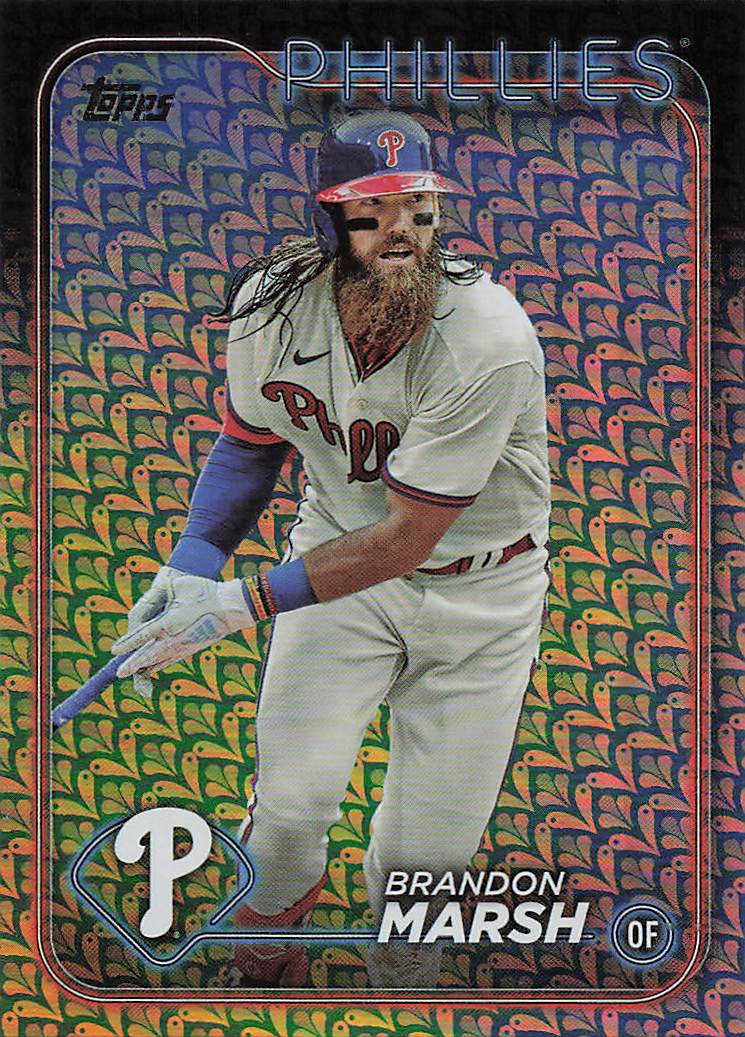 2024 Topps Baseball Holiday Brandon Marsh #71
