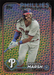 2024 Topps Baseball Holiday Brandon Marsh #71