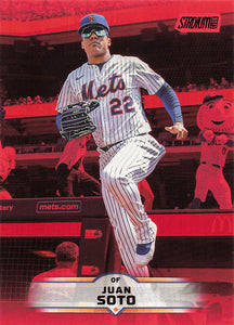 2025 Stadium Club Baseball Red Foil Juan Soto #152