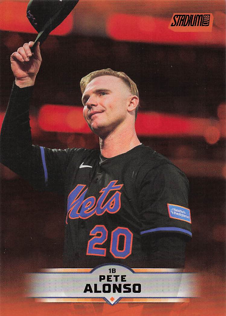 2025 Stadium Club Baseball Red Foil Pete Alonso #155