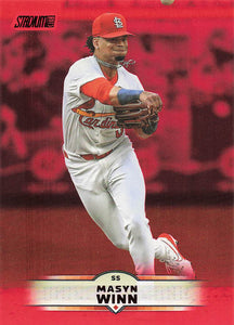 2025 Stadium Club Baseball Red Foil Masyn Winn #183