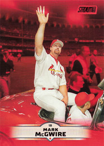 2025 Stadium Club Baseball Red Foil Mark McGwire #15