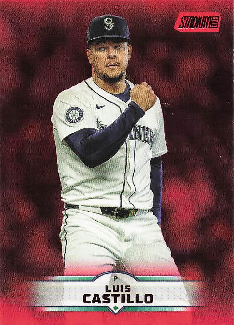 2025 Stadium Club Baseball Red Foil Luis Castillo #147