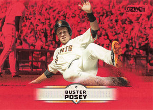 2025 Stadium Club Baseball Red Foil Buster Posey #133