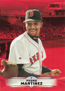 2025 Stadium Club Baseball Red Foil Pedro Martinez #85