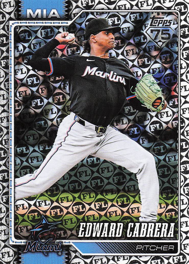 2026 Topps Baseball Spring Training Edward Cabrera #288