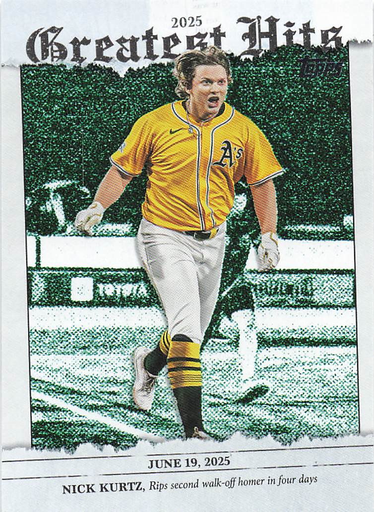 2026 Topps Baseball 2025 Greatest Hits Nick Kurtz #GH-23
