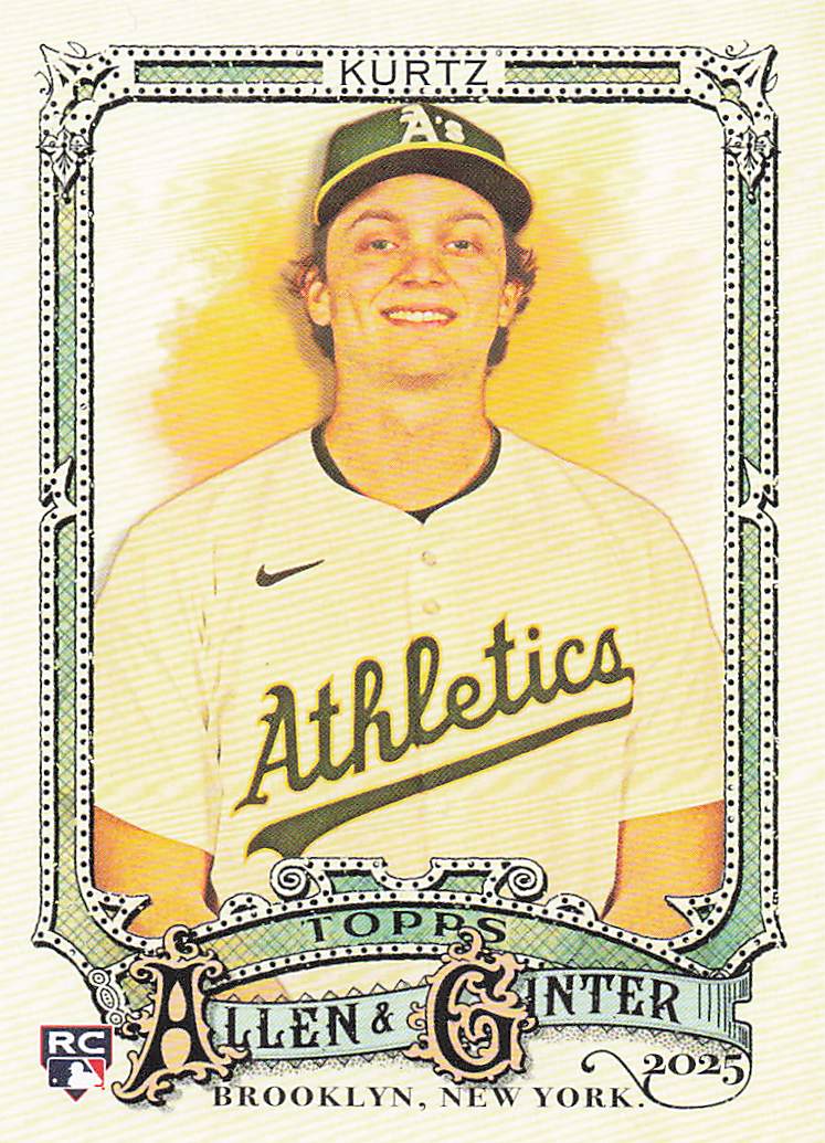 2025 Topps Allen & Ginter Baseball Nick Kurtz #296 Rookie