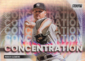 2025 Stadium Club Baseball Concentration Roger Clemens #C-1