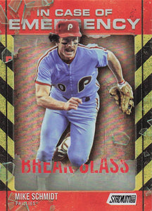 2025 Stadium Club Baseball In Case of Emergency Mike Schmidt #ICE-10