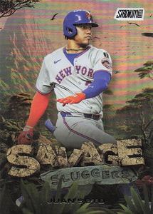 2025 Stadium Club Baseball Savage Sluggers Juan Soto #SS-8