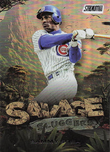 2025 Stadium Club Baseball Savage Sluggers Sammy Sosa #SS-5