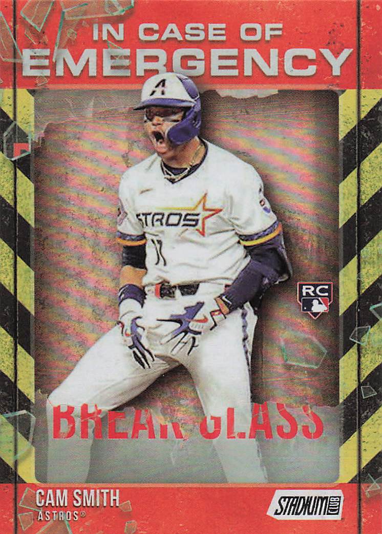 2025 Stadium Club Baseball In Case of Emergency Cam Smith #ICE-24