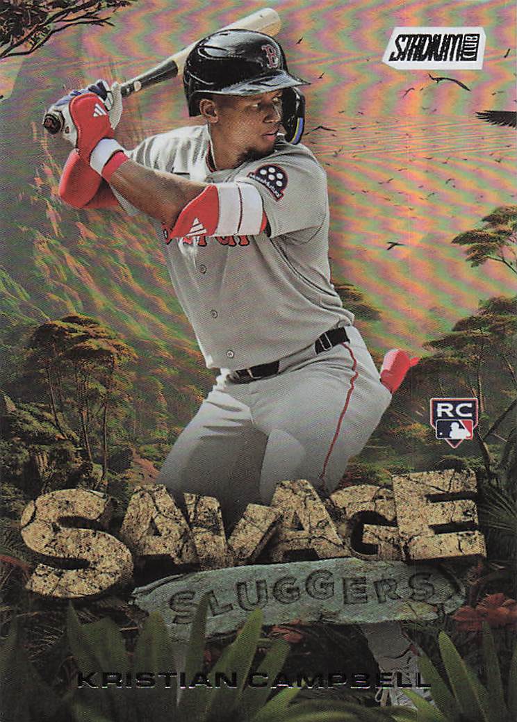 2025 Stadium Club Baseball Savage Sluggers Kristian Campbell #SS-15