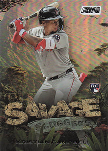 2025 Stadium Club Baseball Savage Sluggers Kristian Campbell #SS-15