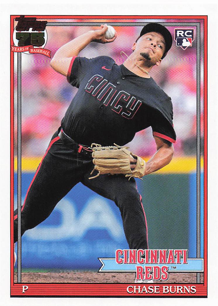2026 Topps Baseball 1991 Topps Baseball Chase Burns #T91-73