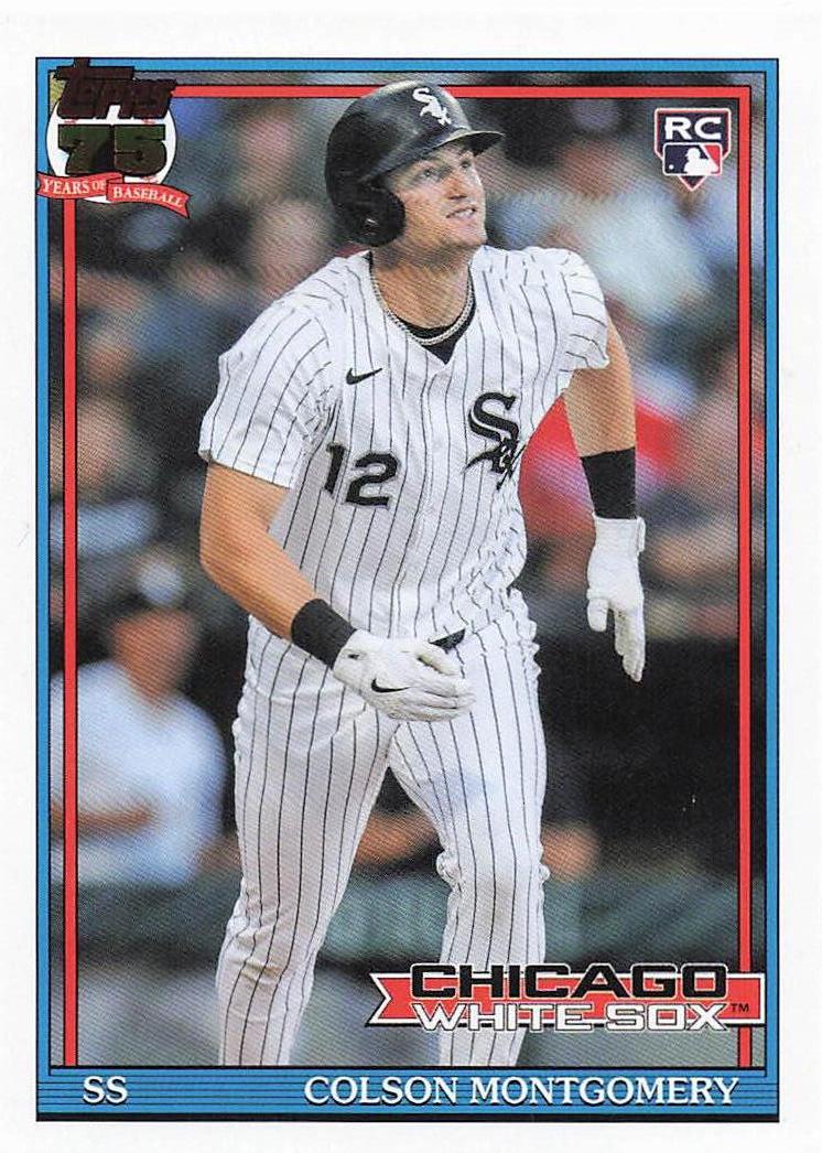 2026 Topps Baseball 1991 Topps Baseball Colson Montgomery #T91-4