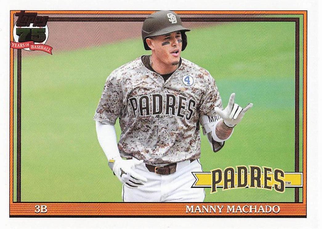 2026 Topps Baseball 1991 Topps Baseball Manny Machado #T91-23