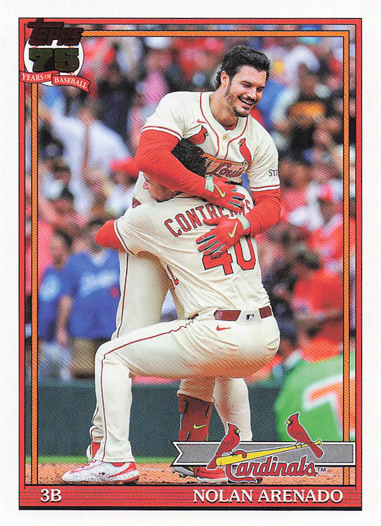 2026 Topps Baseball 1991 Topps Baseball Nolan Arenado #T91-95