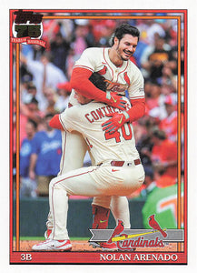 2026 Topps Baseball 1991 Topps Baseball Nolan Arenado #T91-95