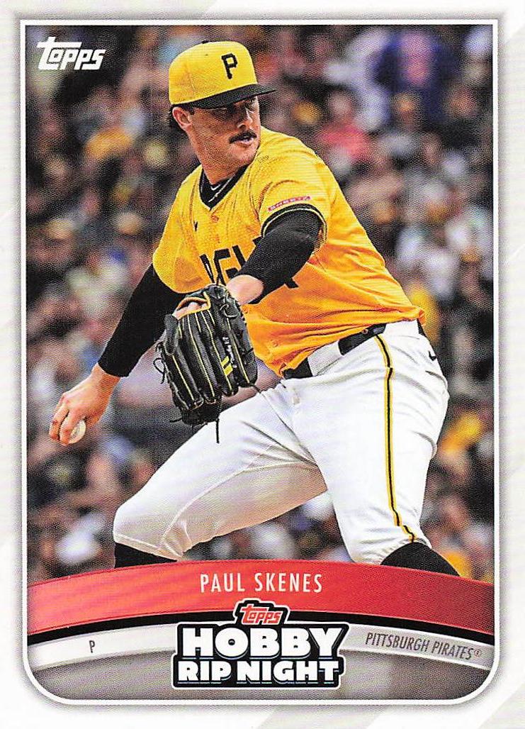 2025 Topps Hobby Rip Night Baseball Paul Skenes #12