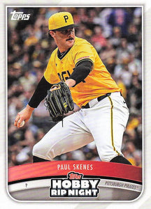 2025 Topps Hobby Rip Night Baseball Paul Skenes #12