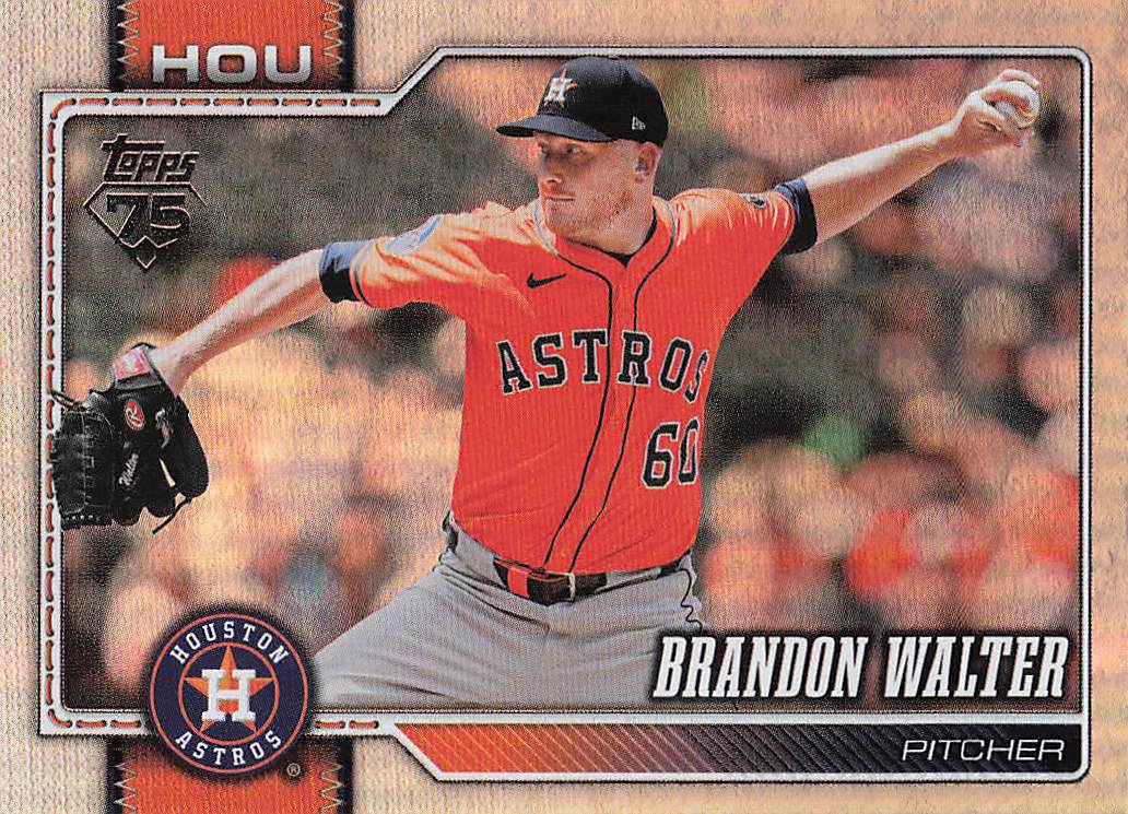 2026 Topps Baseball Rainbow Foil Brandon Walter #227