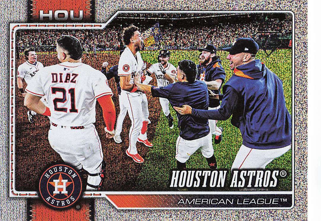 2026 Topps Baseball Confetti Houston Astros #89