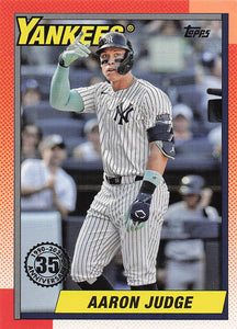 2025 Topps Baseball 1990 Topps Baseball Aaron Judge #T90-57