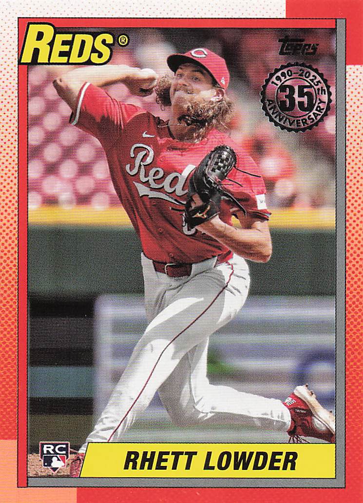 2025 Topps Baseball 1990 Topps Baseball Rhett Lowder #T90-91
