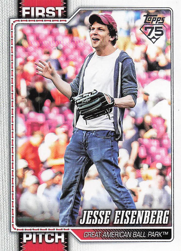 2026 Topps Baseball First Pitch Jesse Eisenberg #FP-5