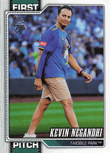 2026 Topps Baseball First Pitch Kevin Negandhi #FP-4