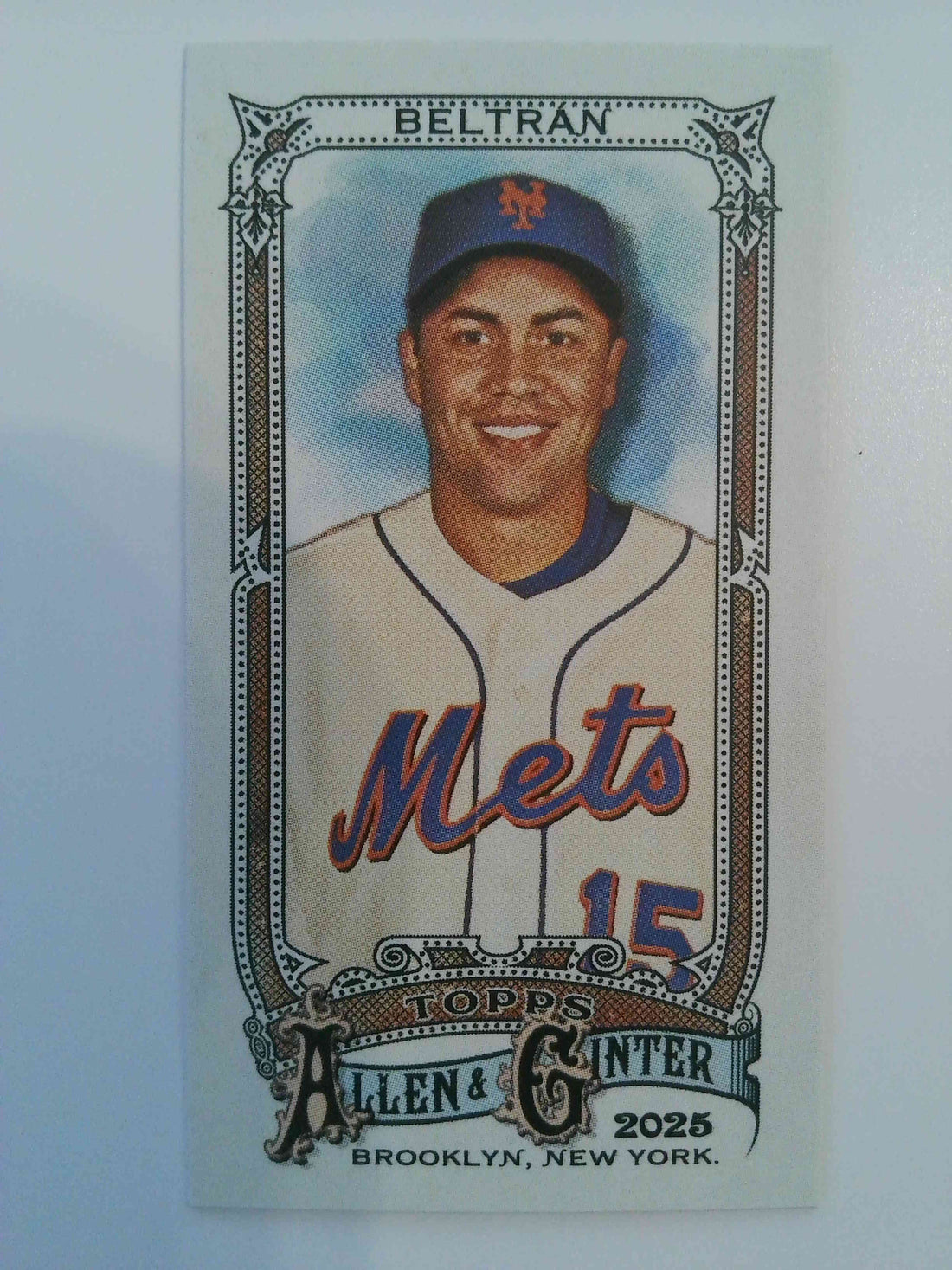 2025 Topps Allen & Ginter Baseball Mini Carlos Beltrán #153