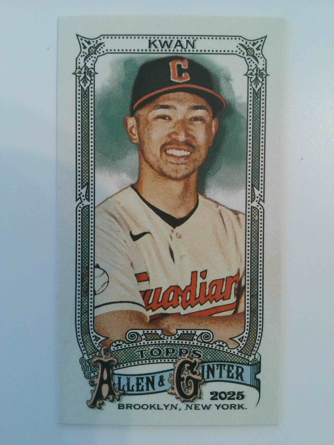 2025 Topps Allen & Ginter Baseball Mini Steven Kwan #176