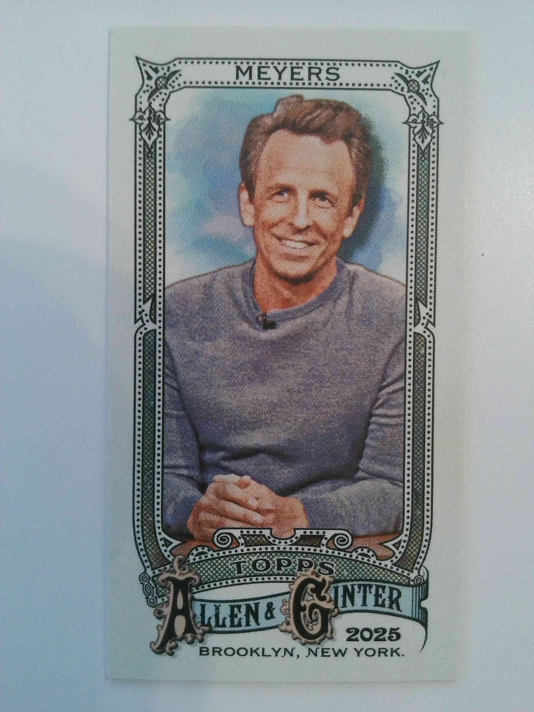 2025 Topps Allen & Ginter Baseball Mini Seth Meyers #292