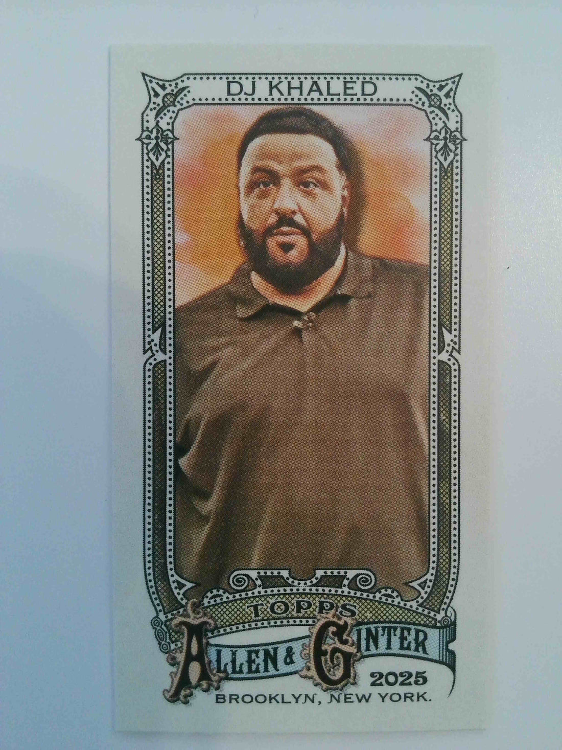 2025 Topps Allen & Ginter Baseball Mini DJ Khaled #208