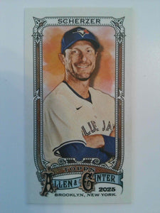 2025 Topps Allen & Ginter Baseball Mini Max Scherzer #140