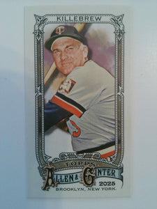 2025 Topps Allen & Ginter Baseball Mini Harmon Killebrew #325